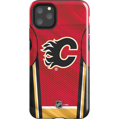 NHL Calgary Flames Home Jersey iPhone 11 Pro Max Impact Case