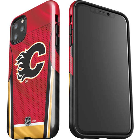 NHL Calgary Flames Home Jersey iPhone 11 Pro Max Impact Case