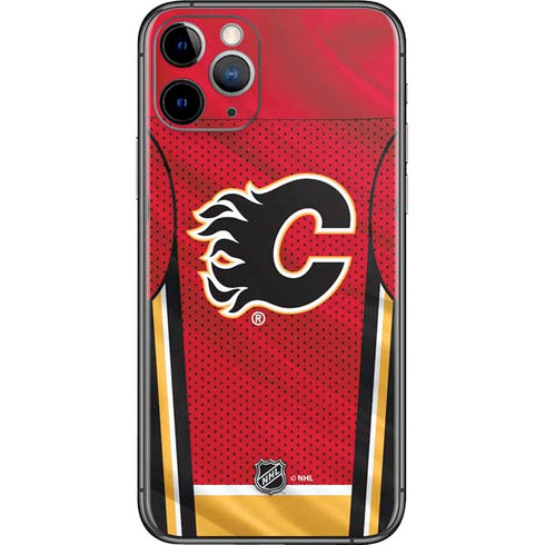 NHL Calgary Flames Home Jersey iPhone 11 Pro Skin