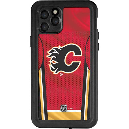 NHL Calgary Flames Home Jersey iPhone 11 Pro Waterproof Case