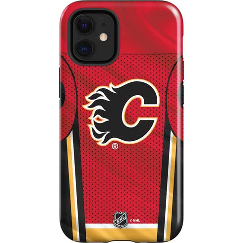 NHL Calgary Flames Home Jersey iPhone 12 Mini Impact Case