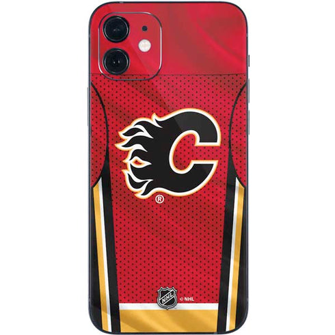 NHL Calgary Flames Home Jersey iPhone 12 Mini Skin