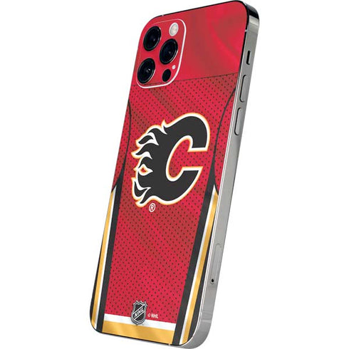 NHL Calgary Flames Home Jersey iPhone 12 Pro Skin