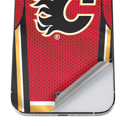 NHL Calgary Flames Home Jersey iPhone 12 Pro Skin