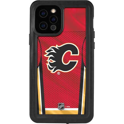NHL Calgary Flames Home Jersey iPhone 12 Pro Waterproof Case