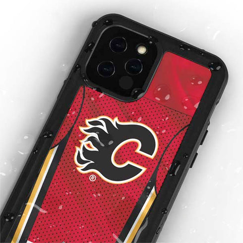 NHL Calgary Flames Home Jersey iPhone 12 Pro Waterproof Case