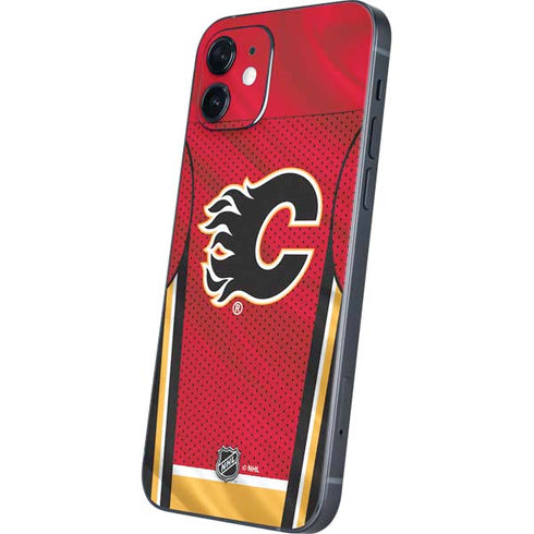 NHL Calgary Flames Home Jersey iPhone 12 Skin