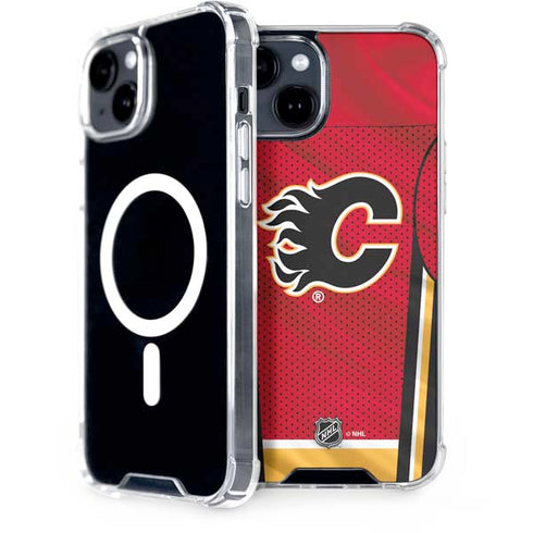 NHL Calgary Flames Home Jersey iPhone 13 MagSafe Case