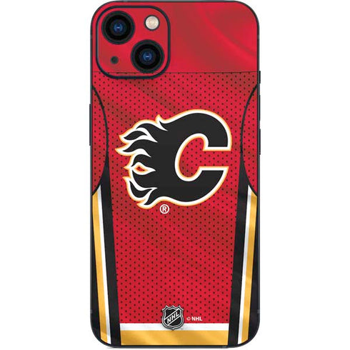 NHL Calgary Flames Home Jersey iPhone 13 Skin