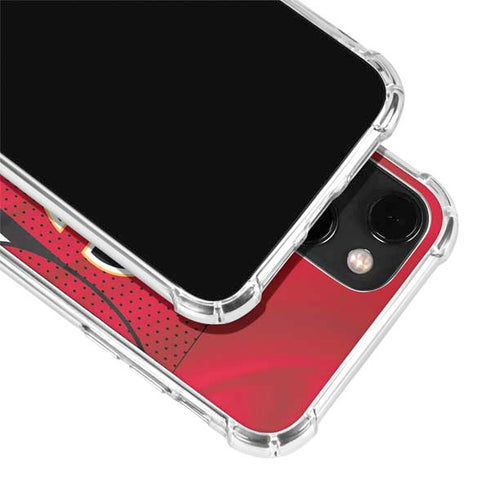 NHL Calgary Flames Home Jersey iPhone 14 Plus Clear Case