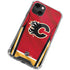 NHL Calgary Flames Home Jersey iPhone 14 Plus Clear Case