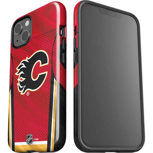 NHL Calgary Flames Home Jersey iPhone 15 Impact Case