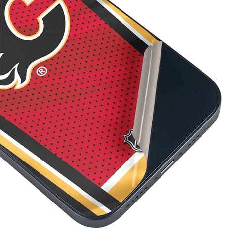 NHL Calgary Flames Home Jersey iPhone 14 Plus Skin