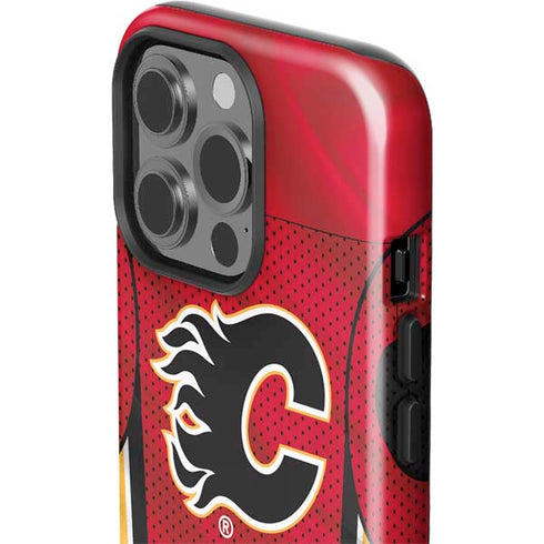 NHL Calgary Flames Home Jersey iPhone 15 Pro Impact Case