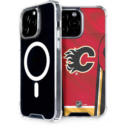 NHL Calgary Flames Home Jersey iPhone 15 Pro Max MagSafe Case