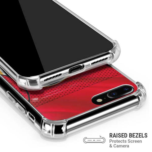 NHL Calgary Flames Home Jersey iPhone 7/8 Plus Clear Case