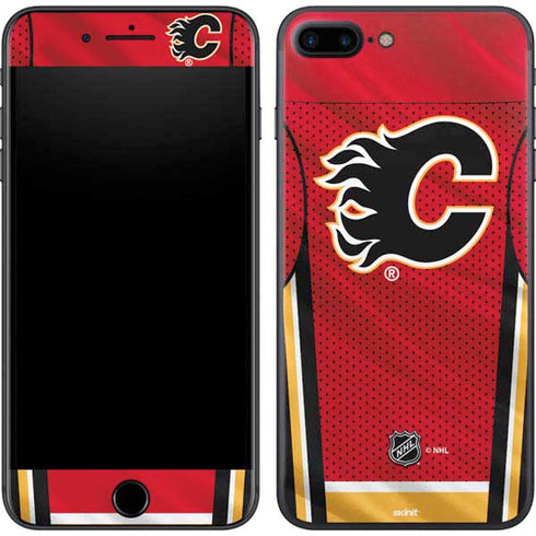 NHL Calgary Flames Home Jersey iPhone 8 Plus Skin