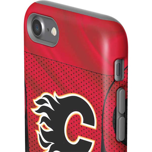 NHL Calgary Flames Home Jersey iPhone SE (2nd & 3rd Gen) Pro Case