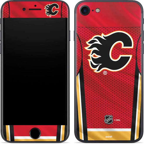 NHL Calgary Flames Home Jersey iPhone SE (2nd & 3rd Gen) Skin