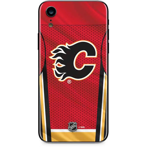 NHL Calgary Flames Home Jersey iPhone XR Skin