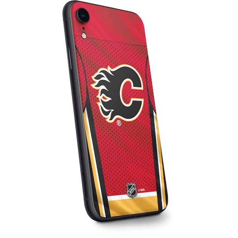 NHL Calgary Flames Home Jersey iPhone XR Skin
