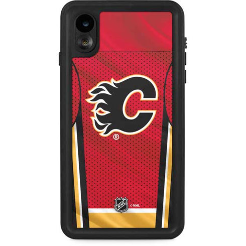 NHL Calgary Flames Home Jersey iPhone XR Waterproof Case