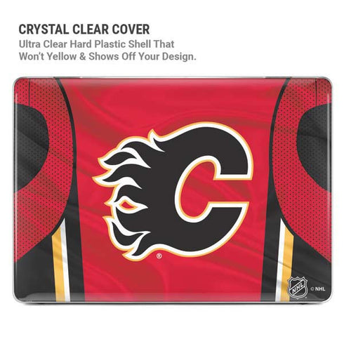 NHL Calgary Flames Home Jersey MacBook Air 15in (2023-2025) Case plus Skin