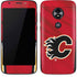 NHL Calgary Flames Home Jersey Moto E5 Play Skin