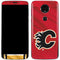 NHL Calgary Flames Home Jersey Moto E5 Plus Skin