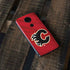 NHL Calgary Flames Home Jersey Moto E5 Plus Skin