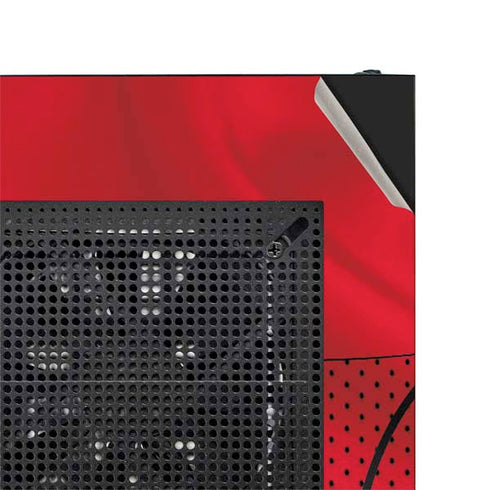 NHL Calgary Flames Home Jersey NZXT H510 Compact ATX Mid-Tower Case Skin