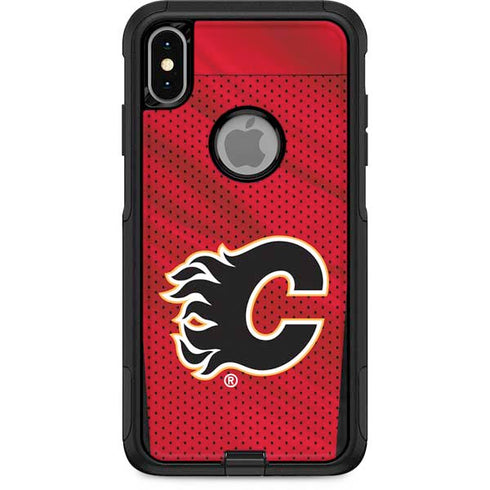 NHL Calgary Flames Home Jersey Otterbox Commuter iPhone Skin