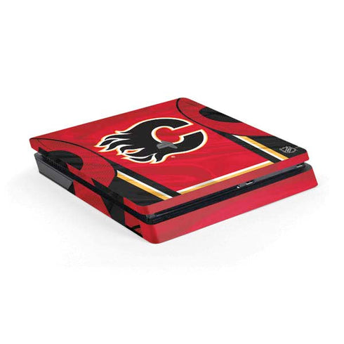 NHL Calgary Flames Home Jersey PS4 Slim Skin