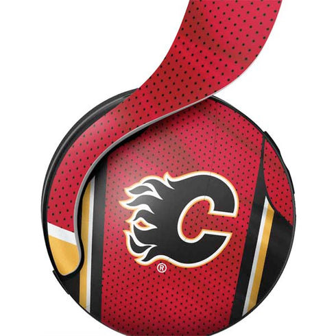 NHL Calgary Flames Home Jersey PULSE 3D Wireless Headset for PS5 Skin