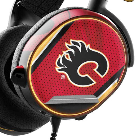 NHL Calgary Flames Home Jersey SteelSeries Arctis 3 Skin