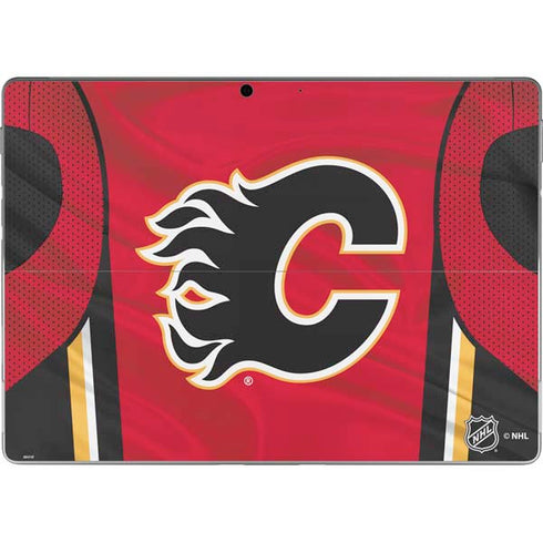 NHL Calgary Flames Home Jersey Surface Pro 8 Skin