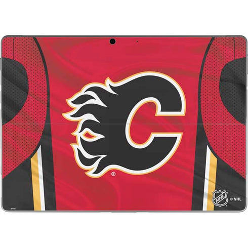 NHL Calgary Flames Home Jersey Surface Pro 9 Skin