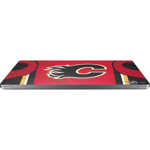 NHL Calgary Flames Home Jersey Universal Laptop 16.6in (13.4 x 9.7in) Skin