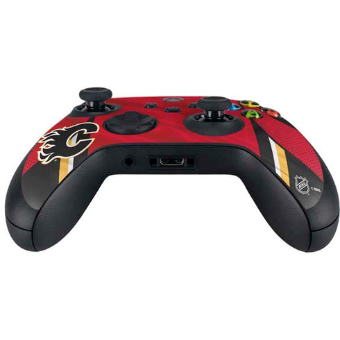NHL Calgary Flames Home Jersey Xbox Series X Controller Skin