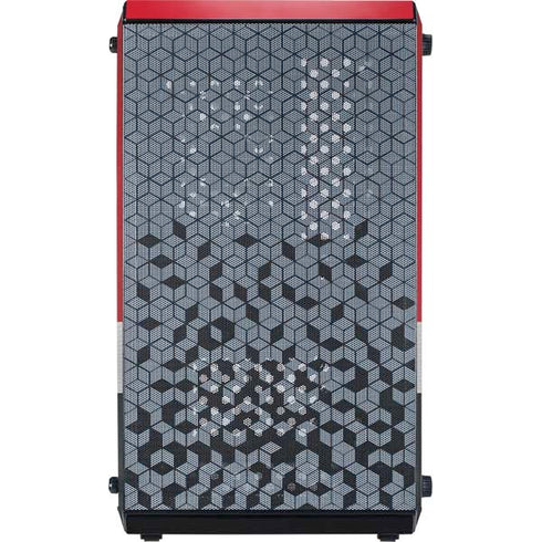 NHL Calgary Flames Jersey Cooler Master MasterBox Q300L Mini Tower Skin