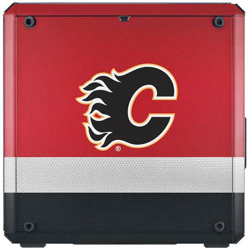 NHL Calgary Flames Jersey Cooler Master MasterBox Q300L Mini Tower Skin