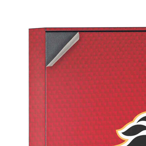 NHL Calgary Flames Jersey Corsair 4000D Tempered Glass Mid-Tower ATX Case Skin