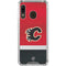NHL Calgary Flames Jersey Galaxy A30 Clear Case