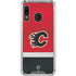 NHL Calgary Flames Jersey Galaxy A30 Clear Case