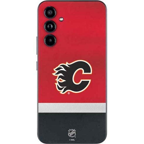 NHL Calgary Flames Jersey Galaxy A54 5G Skin
