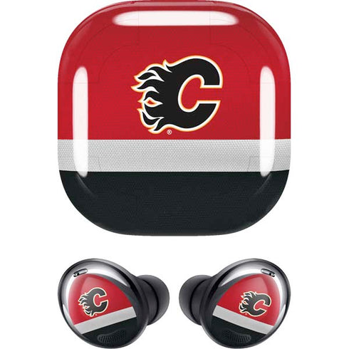 NHL Calgary Flames Jersey Galaxy Buds Pro Skin