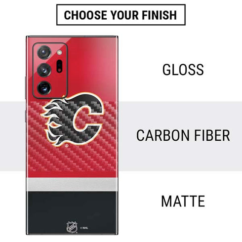 NHL Calgary Flames Jersey Galaxy Note20 Ultra 5G Skin