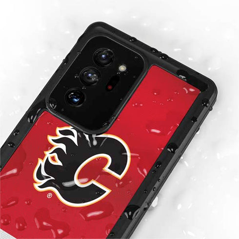 NHL Calgary Flames Jersey Galaxy Note20 Ultra 5G Waterproof Case