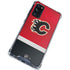 NHL Calgary Flames Jersey Galaxy S20 FE Clear Case