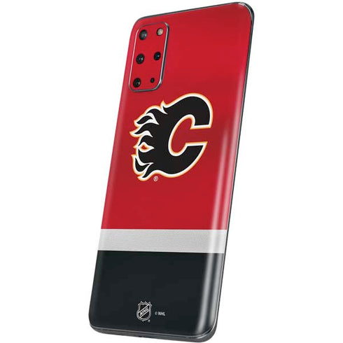 NHL Calgary Flames Jersey Galaxy S20 Plus Skin